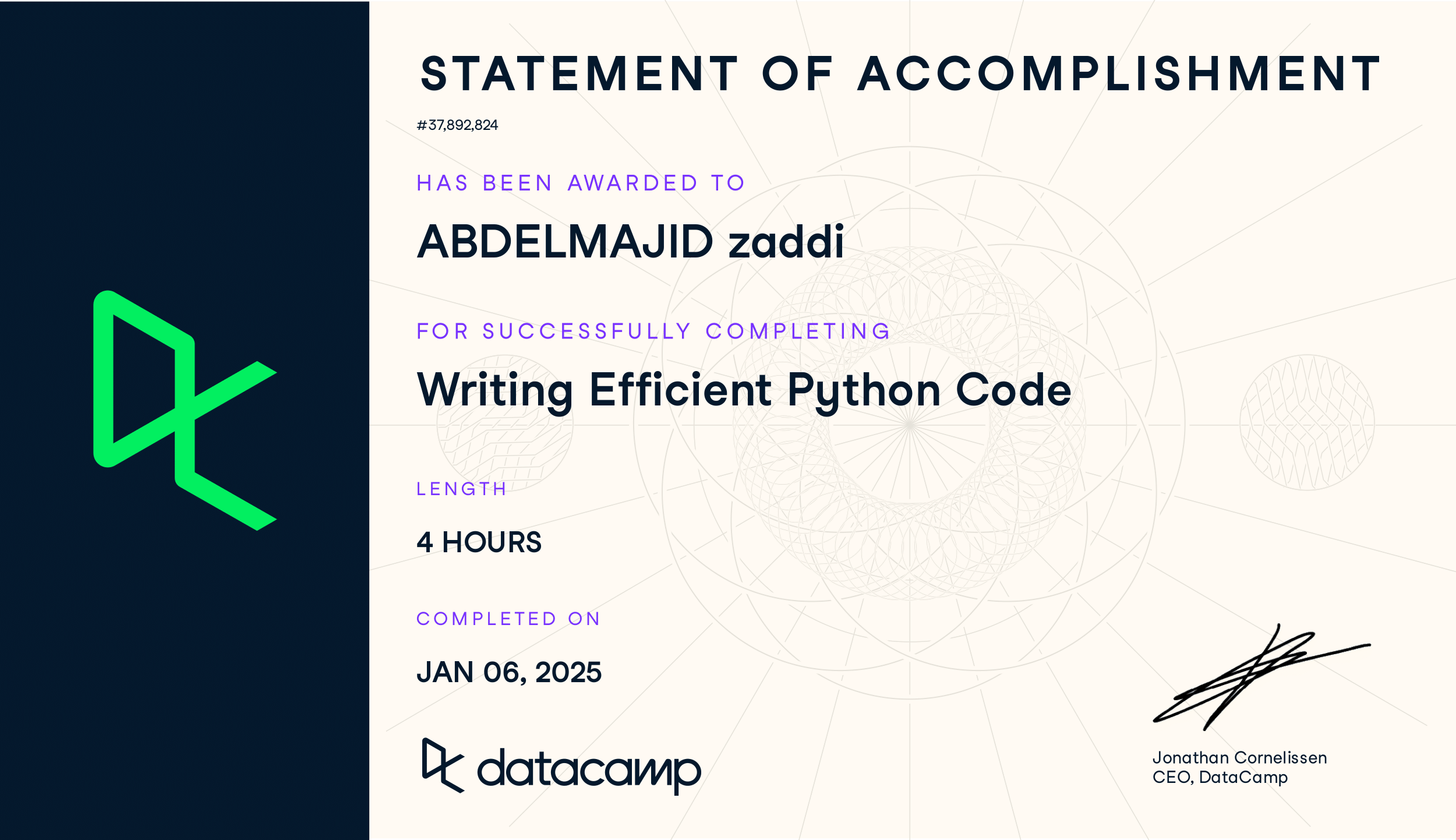 Writing Efficient Python Code